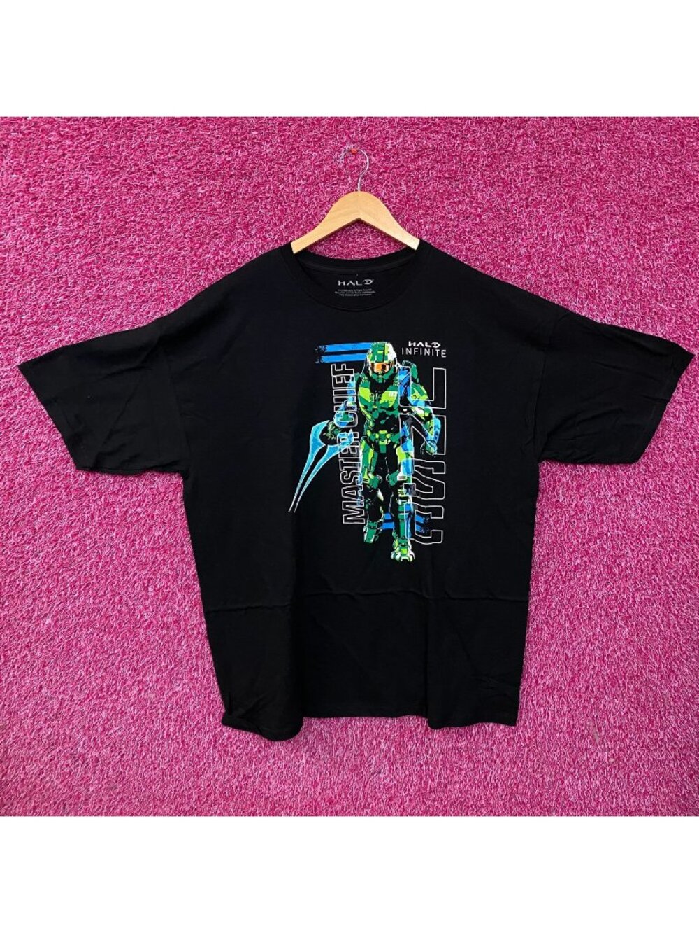 Halo Infinite Master Chief UNSC Logo Game Graphic T-Shirt 2XL